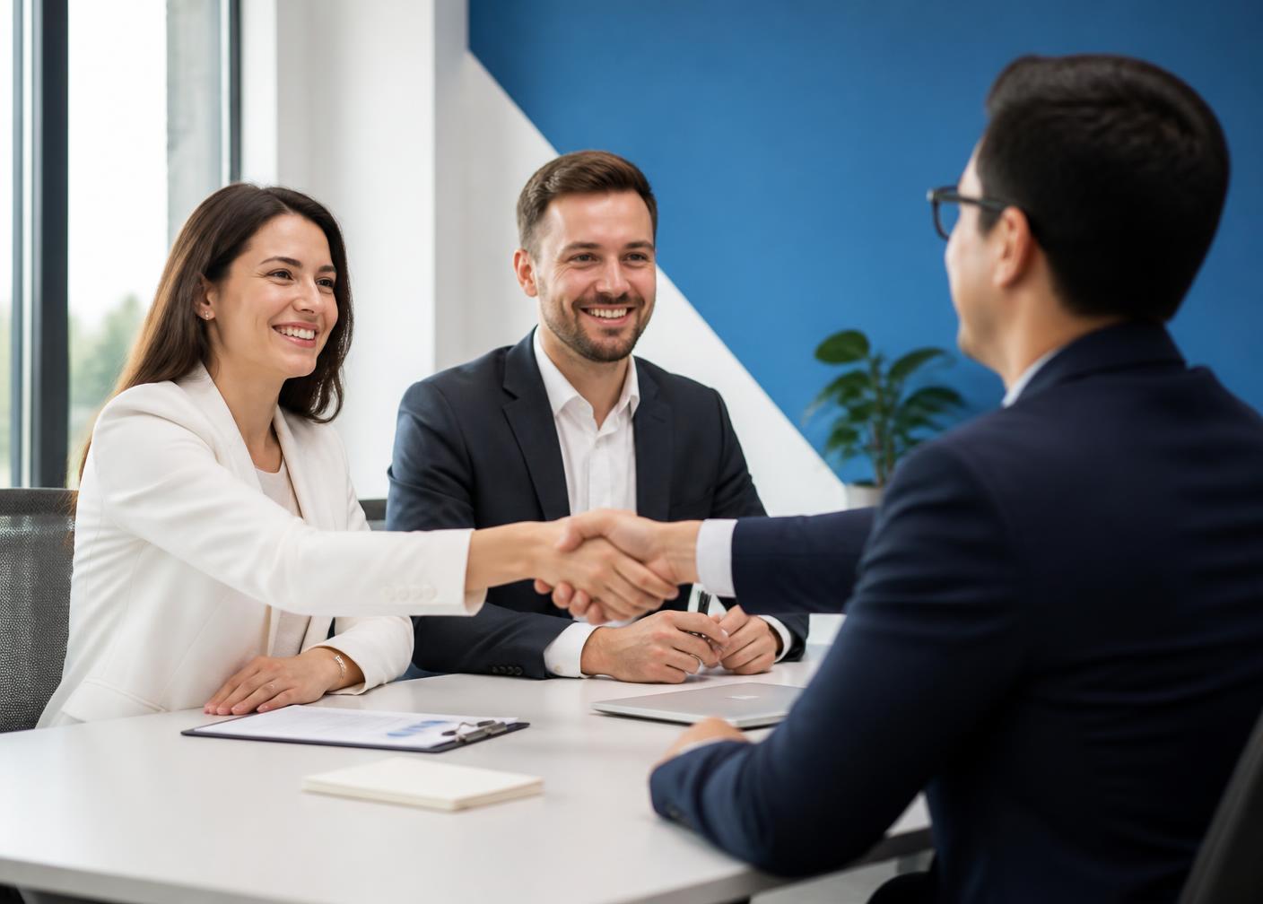 CISPRO consultants meeting a client to discuss recruitment requirements